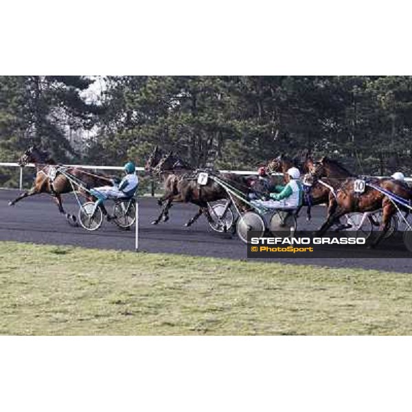 Grand Prix d\'Amerique 2011 - Frank Nivard with Ready Cash wins the Grand Prix d\'Amerique Paris-Vincennes, 30th january 2011 ph. Stefano Grasso