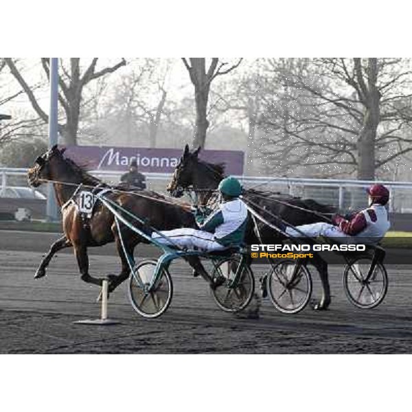 Grand Prix d\'Amerique 2011 - Frank Nivard with Ready Cash wins the Grand Prix d\'Amerique Paris-Vincennes, 30th january 2011 ph. Stefano Grasso