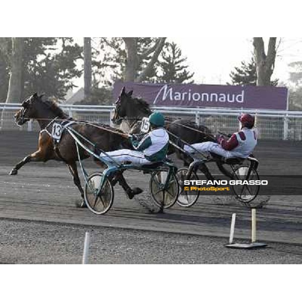 Grand Prix d\'Amerique 2011 - Frank Nivard with Ready Cash wins the Grand Prix d\'Amerique Paris-Vincennes, 30th january 2011 ph. Stefano Grasso