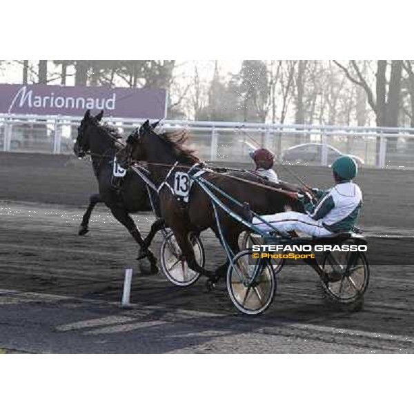 Grand Prix d\'Amerique 2011 - Frank Nivard with Ready Cash wins the Grand Prix d\'Amerique Paris-Vincennes, 30th january 2011 ph. Stefano Grasso