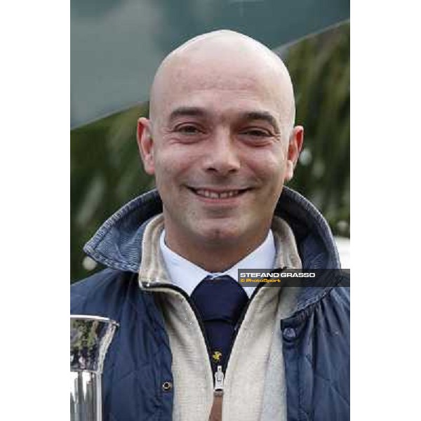 Dirk Fuhrmann on St Petersbourg wins the 122¡ Grande Steeple Chase di Roma - Mem.Gen.MArio Argenton Roma Capannelle, 12th febr. 2011 ph. Stefano Grasso