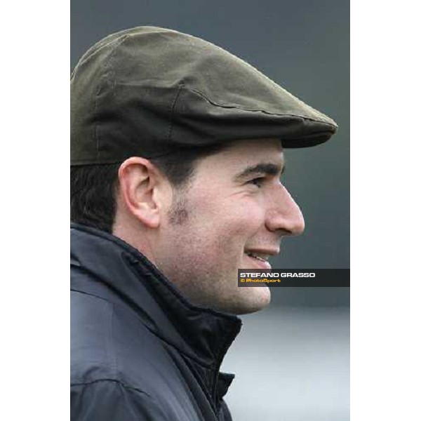 a portrait for the trainer Stefano Botti Pisa - San Rossore racetrack, 13th february 2011 ph.Stefano Grasso - www.stefanograsso.com