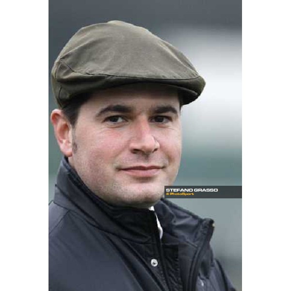 a portrait for the trainer Stefano Botti Pisa - San Rossore racetrack, 13th february 2011 ph.Stefano Grasso - www.stefanograsso.com