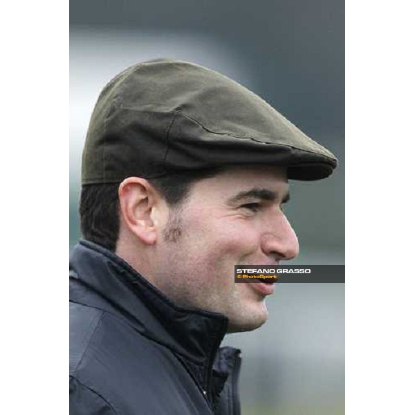 a portrait for the trainer Stefano Botti Pisa - San Rossore racetrack, 13th february 2011 ph.Stefano Grasso - www.stefanograsso.com