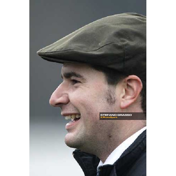a portrait for the trainer Stefano Botti Pisa - San Rossore racetrack, 13th february 2011 ph.Stefano Grasso - www.stefanograsso.com