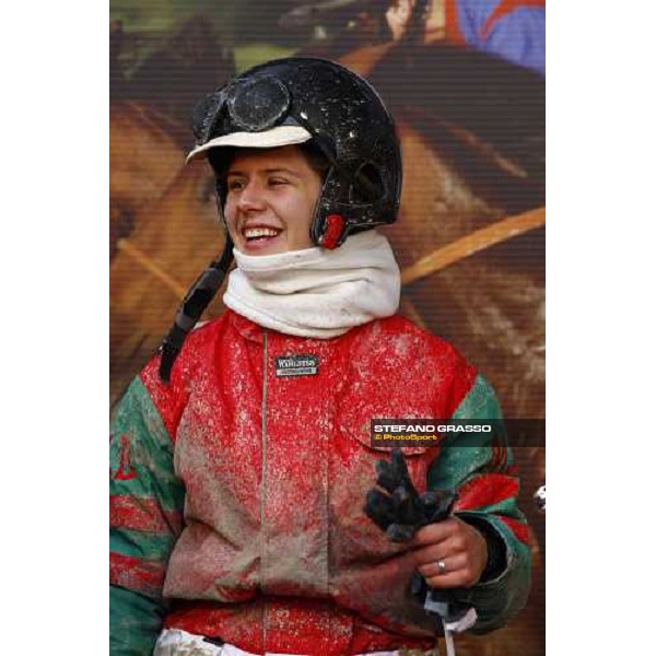 Irina Pockar with Le Pape wins the Trofeo Snai delle Stelle - \'Memorial Ada e Leandro Pantano\' Milan- San Siro racetrack, 20th february 2011 ph.Stefano Grasso - www.stefanograsso.com