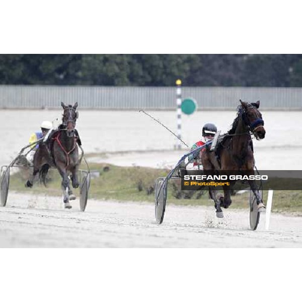 Irina Pockar with Le Pape wins the Trofeo Snai delle Stelle - \'Memorial Ada e Leandro Pantano\' Milan- San Siro racetrack, 20th february 2011 ph.Stefano Grasso - www.stefanograsso.com