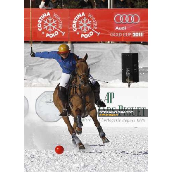 Ruinart vs. Le Noir - Polo Ladies\' Cup on Snow Lake of Misurina, 25th febr. 2011 ph.Stefano Grasso - www.stefanograsso.com