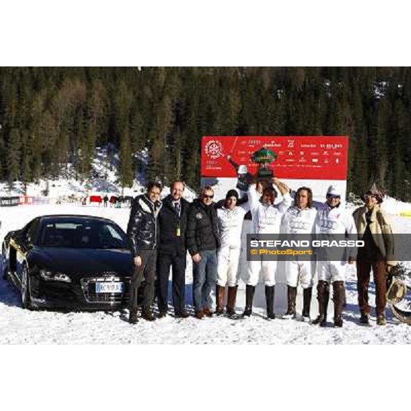 Audi Polo Team wins the Cortina Winter Polo Lake of Misurina, 26th febr. 2011 ph.Stefano Grasso - www.stefanograsso.com