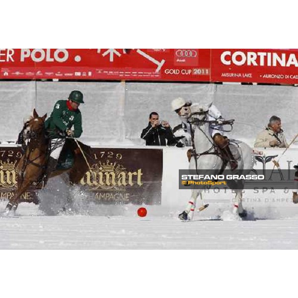 Audi Polo Team wins the Cortina Winter Polo Lake of Misurina, 26th febr. 2011 ph.Stefano Grasso - www.stefanograsso.com