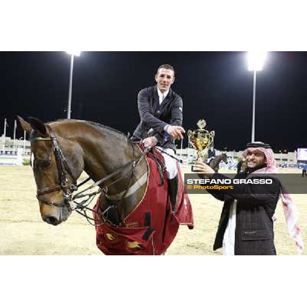 Guy Williams with Torino van de Middelstede wins the Class 1 at the first day of the GCT - Doha Doha, 17th march 2011 ph.Stefano Grasso/GCT