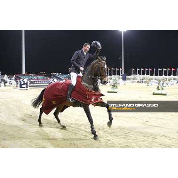 Guy Williams with Torino van de Middelstede wins the Class 1 at the first day of the GCT - Doha Doha, 17th march 2011 ph.Stefano Grasso/GCT
