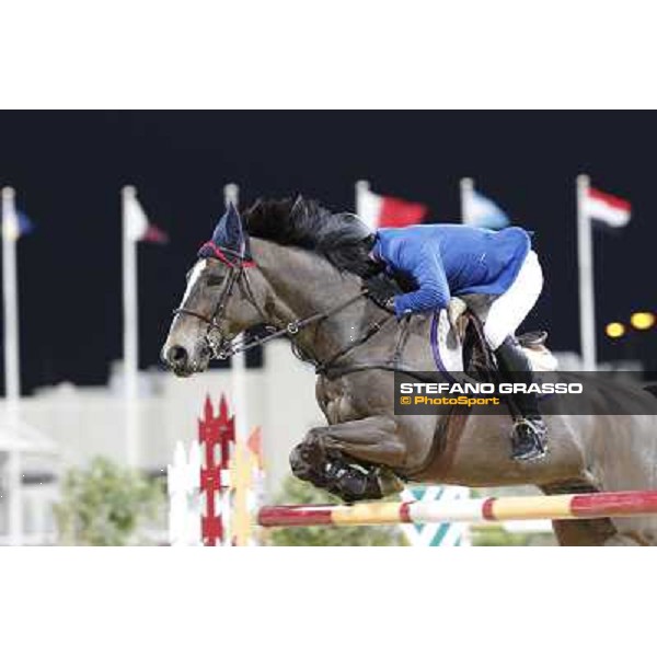 Bernardo Alves on Kingly du Reverdy wins the class 3 of the Global Champions tour Doha, 18th march 2011 ph.Stefano Grasso/GCT
