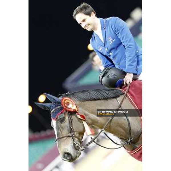 Bernardo Alves on Kingly du Reverdy wins the class 3 of the Global Champions tour Doha, 18th march 2011 ph.Stefano Grasso/GCT