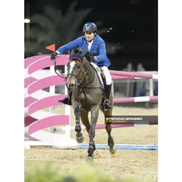 Bernardo Alves on Kingly du Reverdy wins the class 3 of the Global Champions tour Doha, 18th march 2011 ph.Stefano Grasso/GCT