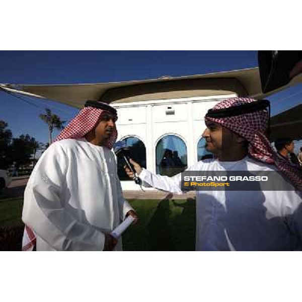 Godolphin Media Morning - at left Mahmood Al Zarooni Dubai - Al Quoz 23rd march 2011 ph.Stefano Grasso