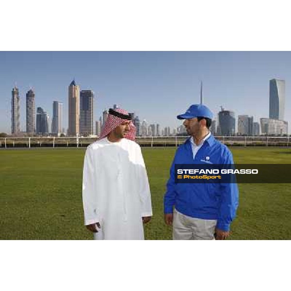 Godolphin Media Morning - left Mahmood Al Zarooni - right Saeed Bin Suroor Dubai - Al Quoz 23rd march 2011 ph.Stefano Grasso