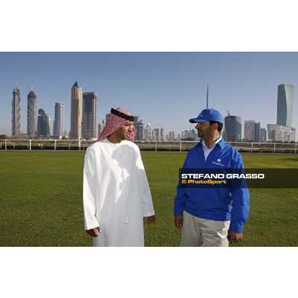 Godolphin Media Morning - left Mahmood Al Zarooni - right Saeed Bin Suroor Dubai - Al Quoz 23rd march 2011 ph.Stefano Grasso