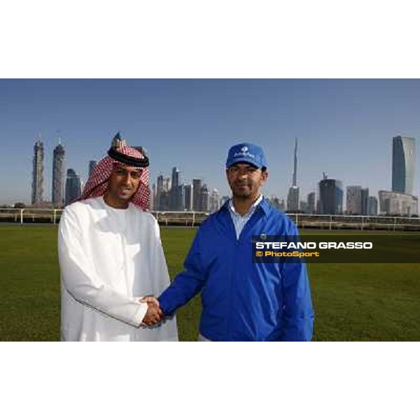 Godolphin Media Morning - left Mahmood Al Zarooni - right Saeed Bin Suroor Dubai - Al Quoz 23rd march 2011 ph.Stefano Grasso