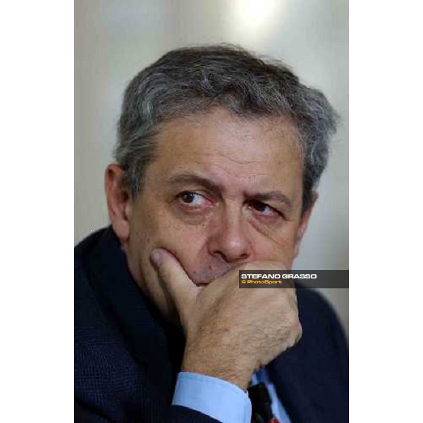 talkshow \'Imprenditoria e Sport\' dott. Renato Mannheimer Milan San Siro 17th october 2004 ph. Stefano Grasso