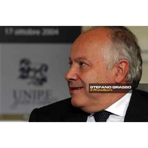 talkshow \'Imprenditoria e Sport\' dott. Franco Panzironi Milan San Siro 17th october 2004 ph. Stefano Grasso