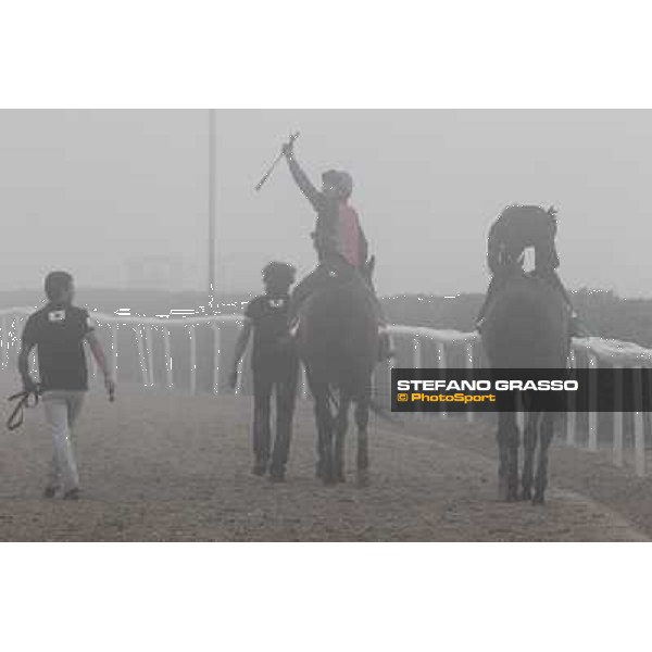 Morning track works at Meydan on friday 25th Dubai - Meydan 25th march 2011 ph.Stefano Grasso