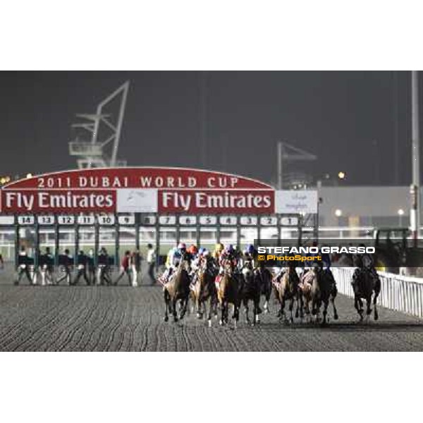 Mirco Demuro on Victoire Pisa wins the Dubai World Cup 2011 Dubai - Meydan, 26th march 2011 ph.Stefano Grasso