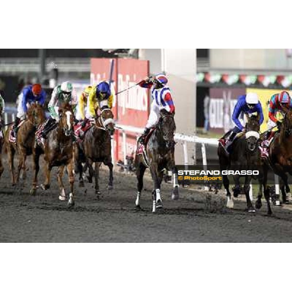 Mirco Demuro on Victoire Pisa wins the Dubai World Cup 2011 Dubai - Meydan, 26th march 2011 ph.Stefano Grasso