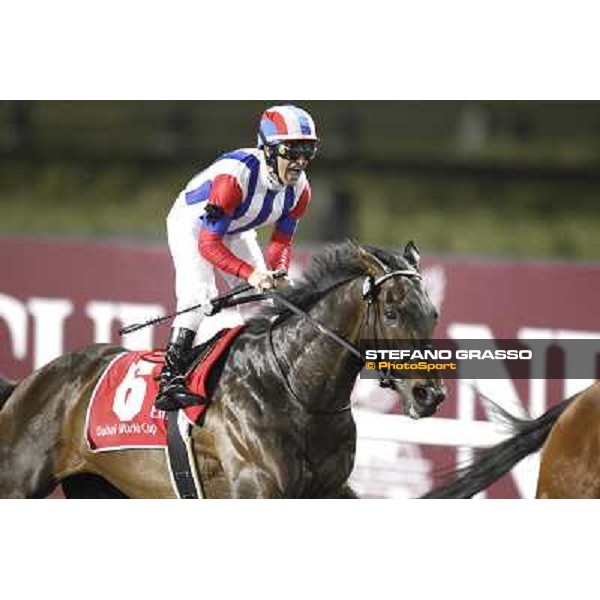 Mirco Demuro on Victoire Pisa wins the Dubai World Cup 2011 Dubai - Meydan, 26th march 2011 ph.Stefano Grasso