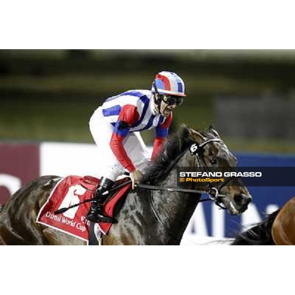 Mirco Demuro on Victoire Pisa wins the Dubai World Cup 2011 Dubai - Meydan, 26th march 2011 ph.Stefano Grasso