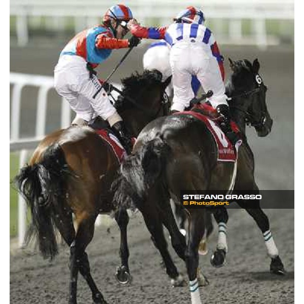 Mirco Demuro on Victoire Pisa wins the Dubai World Cup 2011 Dubai - Meydan, 26th march 2011 ph.Stefano Grasso