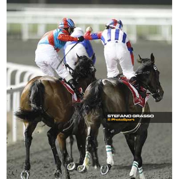 Mirco Demuro on Victoire Pisa wins the Dubai World Cup 2011 Dubai - Meydan, 26th march 2011 ph.Stefano Grasso