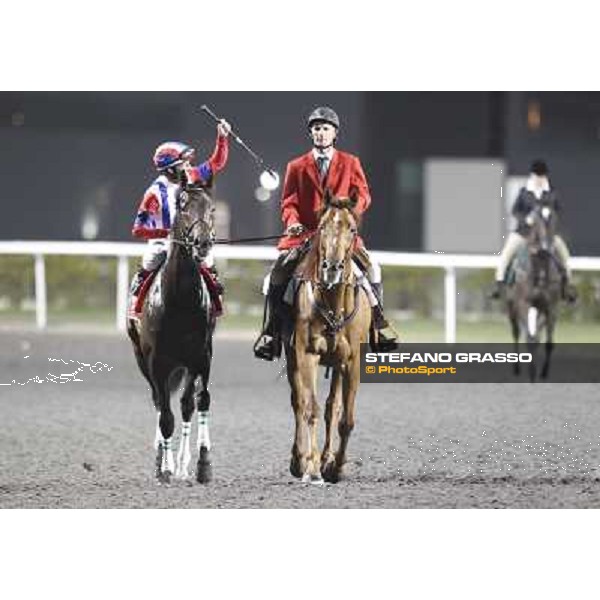 Mirco Demuro on Victoire Pisa wins the Dubai World Cup 2011 Dubai - Meydan, 26th march 2011 ph.Stefano Grasso