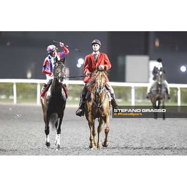 Mirco Demuro on Victoire Pisa wins the Dubai World Cup 2011 Dubai - Meydan, 26th march 2011 ph.Stefano Grasso