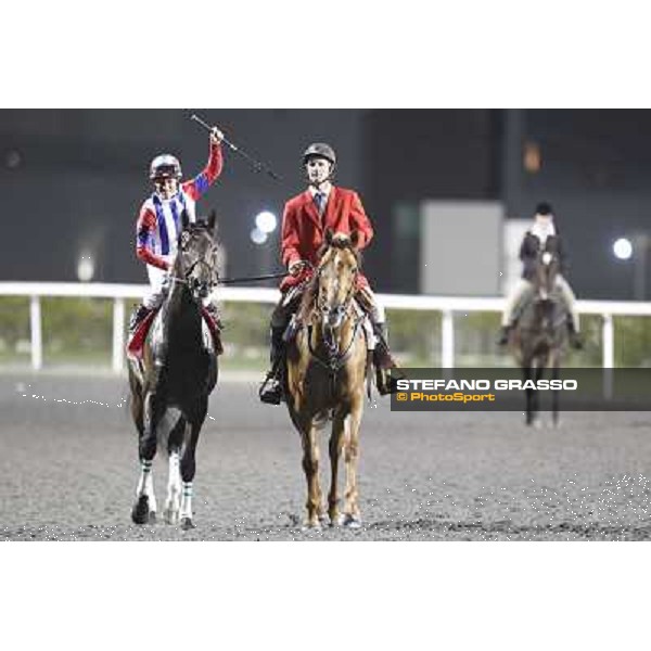 Mirco Demuro on Victoire Pisa wins the Dubai World Cup 2011 Dubai - Meydan, 26th march 2011 ph.Stefano Grasso