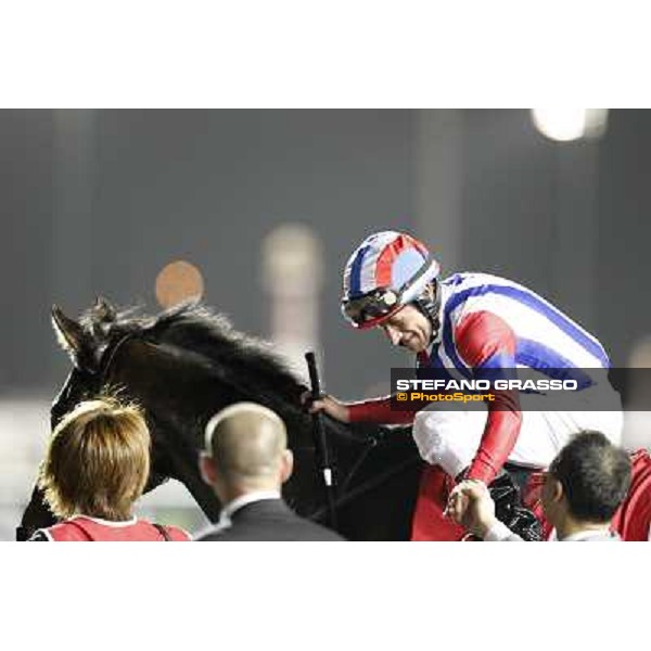 Mirco Demuro on Victoire Pisa wins the Dubai World Cup 2011 Dubai - Meydan, 26th march 2011 ph.Stefano Grasso