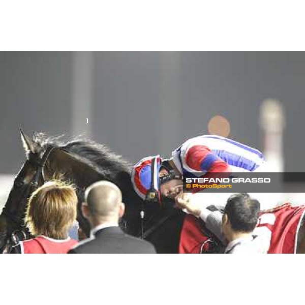 Mirco Demuro on Victoire Pisa wins the Dubai World Cup 2011 Dubai - Meydan, 26th march 2011 ph.Stefano Grasso