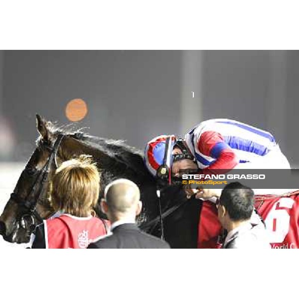 Mirco Demuro on Victoire Pisa wins the Dubai World Cup 2011 Dubai - Meydan, 26th march 2011 ph.Stefano Grasso