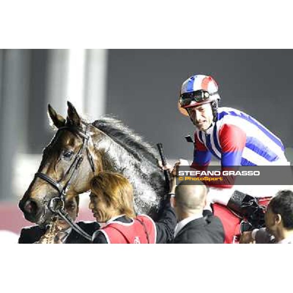 Mirco Demuro on Victoire Pisa wins the Dubai World Cup 2011 Dubai - Meydan, 26th march 2011 ph.Stefano Grasso