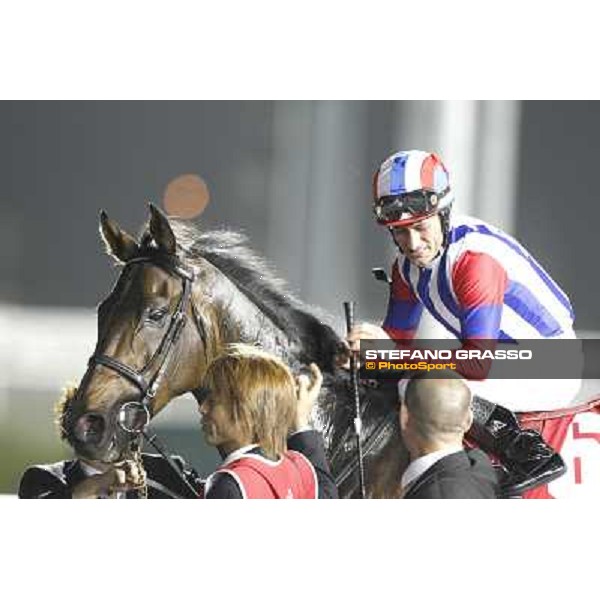 Mirco Demuro on Victoire Pisa wins the Dubai World Cup 2011 Dubai - Meydan, 26th march 2011 ph.Stefano Grasso