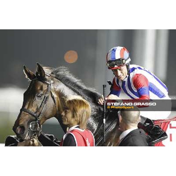 Mirco Demuro on Victoire Pisa wins the Dubai World Cup 2011 Dubai - Meydan, 26th march 2011 ph.Stefano Grasso