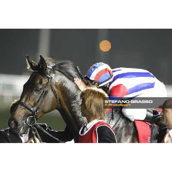 Mirco Demuro on Victoire Pisa wins the Dubai World Cup 2011 Dubai - Meydan, 26th march 2011 ph.Stefano Grasso