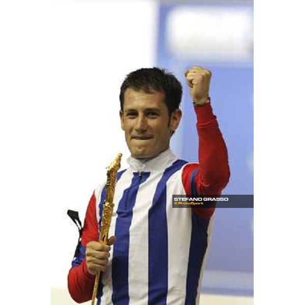 Mirco Demuro on Victoire Pisa wins the Dubai World Cup 2011 Dubai - Meydan, 26th march 2011 ph.Stefano Grasso