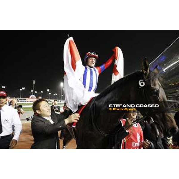 Mirco Demuro on Victoire Pisa wins the Dubai World Cup 2011 Dubai - Meydan, 26th march 2011 ph.Stefano Grasso