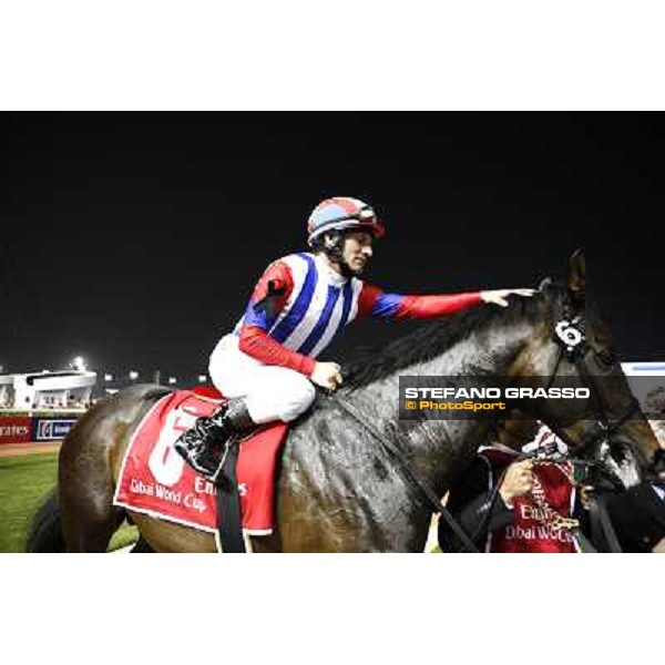 Mirco Demuro on Victoire Pisa wins the Dubai World Cup 2011 Dubai - Meydan, 26th march 2011 ph.Stefano Grasso
