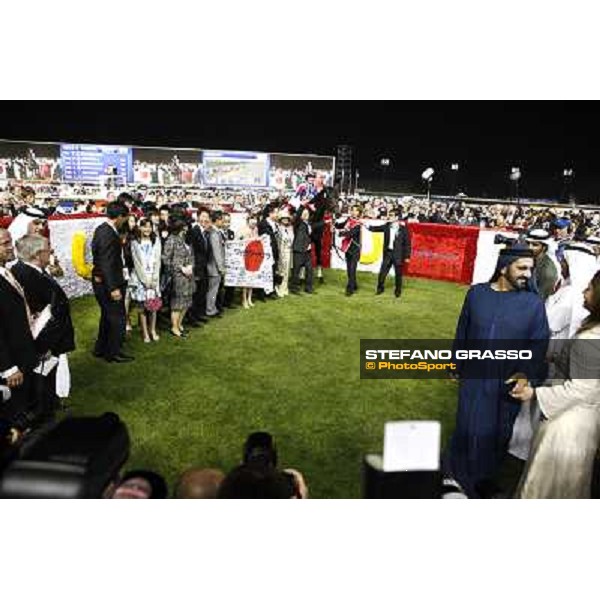Mirco Demuro on Victoire Pisa wins the Dubai World Cup 2011 Dubai - Meydan, 26th march 2011 ph.Stefano Grasso