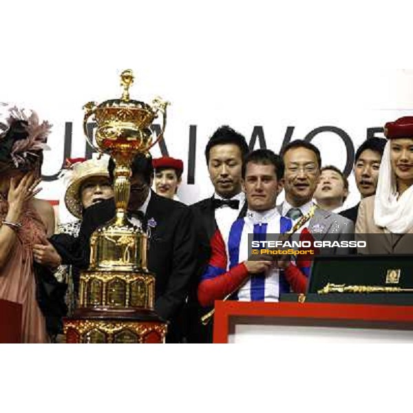 Mirco Demuro on Victoire Pisa wins the Dubai World Cup 2011 Dubai - Meydan, 26th march 2011 ph.Stefano Grasso