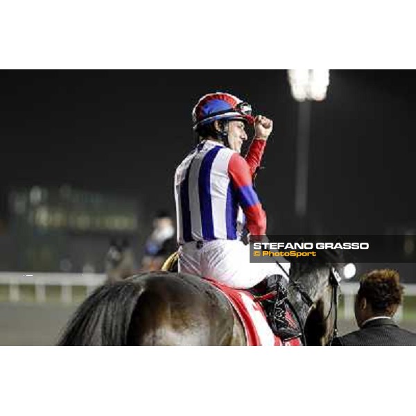 Mirco Demuro on Victoire Pisa wins the Dubai World Cup 2011 Dubai - Meydan, 26th march 2011 ph.Stefano Grasso