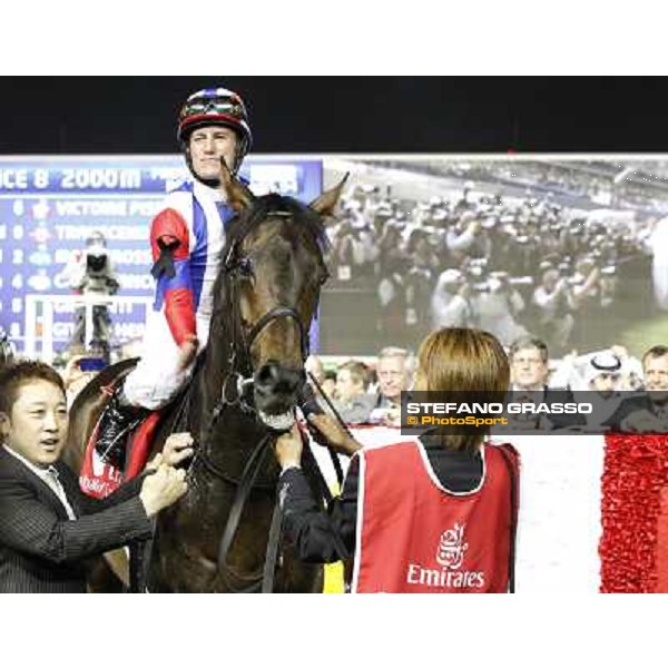 Mirco Demuro on Victoire Pisa wins the Dubai World Cup 2011 Dubai - Meydan, 26th march 2011 ph.Stefano Grasso
