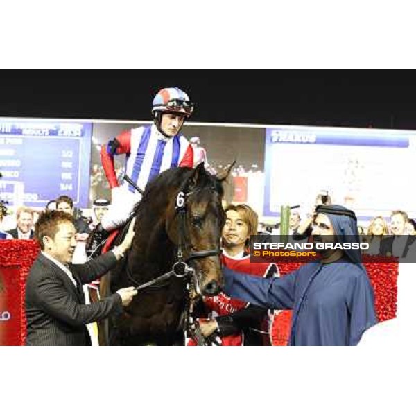 Mirco Demuro on Victoire Pisa wins the Dubai World Cup 2011 Dubai - Meydan, 26th march 2011 ph.Stefano Grasso